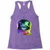 astronaut space cat Racerback Tank