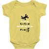 its the sudden deceleration that kills you funny physics Baby Onesie