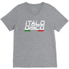 retro italo disco V-Neck Tee