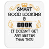 smart good looking cook doesnt get better than this Mousepad