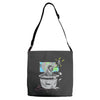 bad news bear Adjustable Strap Totes