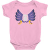 mr two one piece Baby Onesie