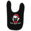 bah hum pug scrooge grinch christmas Baby Bibs