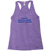 make our planet great again 2 Racerback Tank