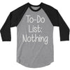 lazy day humour 3/4 Sleeve Shirt