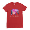 Little Dipper with Galaxy Ladies Fitted T-Shirt