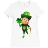 DABBİNG LEPRECHAUN Ladies Fitted T-Shirt