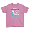 being a unicorn Youth Tee