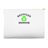 recycled hipster Accessory Pouches