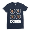 dobre twins dobre brother Ladies Fitted T-Shirt
