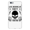 Life Begins at Forty 1978 the Birth of Legends iPhone 6 Plus/6s Plus Case