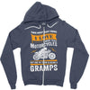 Motorcycles Gramps Zipper Hoodie