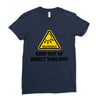 keep out of direct sunlight Ladies Fitted T-Shirt