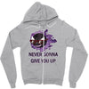 rick gastly Zipper Hoodie