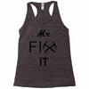mr fix it handy man Racerback Tank