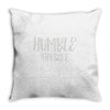 humble thyself Throw Pillow