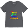 shoot eat sleep repeat gun V-Neck Tee