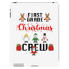 first grade christmas crew iPad 3 and 4 Case