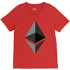 Ethereum Coin V-Neck Tee
