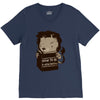 how to be vegetarian V-Neck Tee