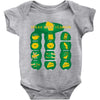 cheesy talk Baby Onesie