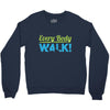 every body walk Crewneck Sweatshirt