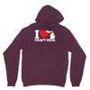 ladies i love michigan craft beer Hoodie