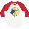 time travel to the moon 3/4 Sleeve Shirt