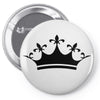 Queens Are Born In February Back Pin-back button