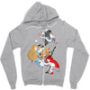 revenge of the damsels Zipper Hoodie