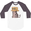 cat in the box! 3/4 Sleeve Shirt