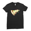 Pizza Slice Little Ladies Fitted T-Shirt