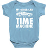 my other car is a time machine Baby Onesie