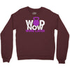wod now wine later Crewneck Sweatshirt