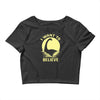 believe in nessie Crop Top