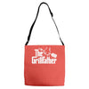 the grillfather  funny bbq Adjustable Strap Totes
