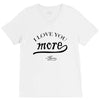 i love you more mom V-Neck Tee