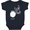 crazy cow Baby Bodysuit
