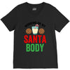 working on my santa body V-Neck Tee