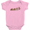 retro evolution Baby Bodysuit