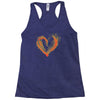 heard colors Racerback Tank