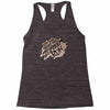 eat your heart out zombie run Racerback Tank