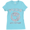 pugs not drugs Ladies Fitted T-Shirt