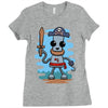 pirate ned Ladies Fitted T-Shirt