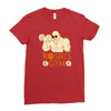 roshi's gym Ladies Fitted T-Shirt