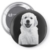 pocket puppy Pin-back button