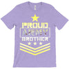 military, proud us army brother veteran u T-Shirt