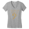 the way of bassline Women's V-Neck T-Shirt