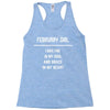 February Girl Racerback Tank