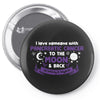 I Love Someone with Pancreatic Cancer to The Moon and Back to Infinity Pin-back button
